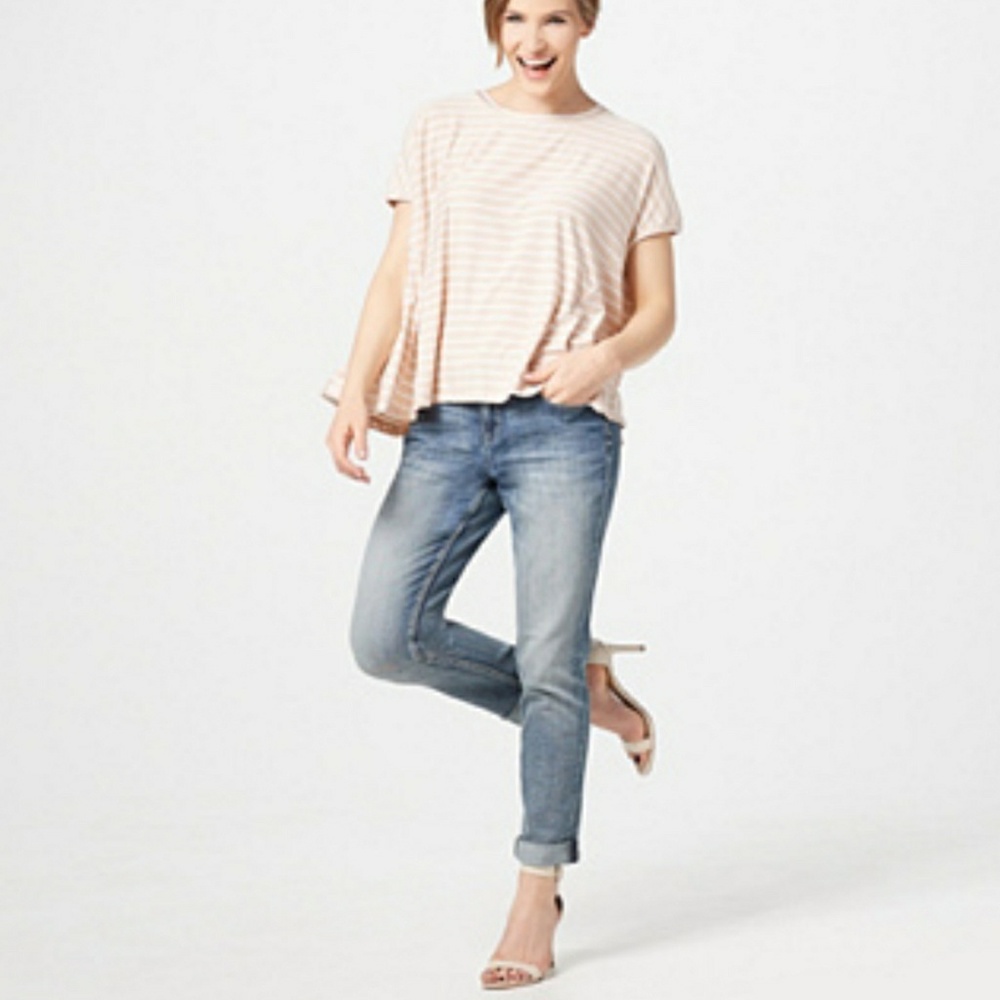 Laurie Felt Jeans Classic Boyfriend Sz 16 NWT